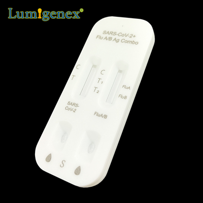 SARS-CoV-2 / Flu A Flu B Rapid Test Kit Colloidal Gold CE সার্টিফিকেট TGA রেজিস্টার