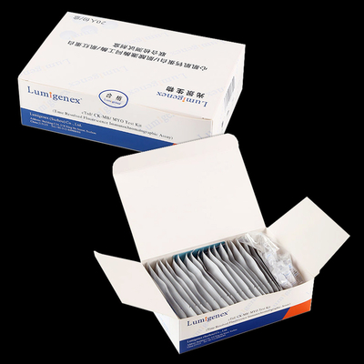 CTnI/CK-MB/Myo POC টেস্ট কিট TRFIA ইমিউনোসে উচ্চ সংবেদনশীলতা