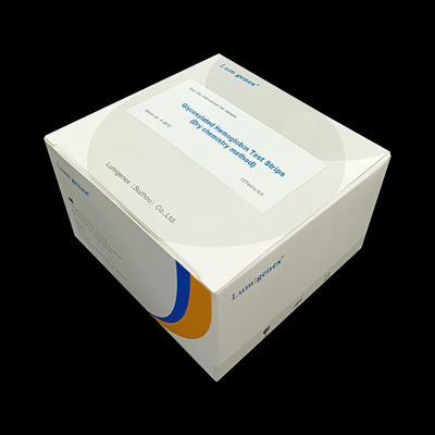 IVD ব্যবহারের জন্য সুনির্দিষ্ট ব্লাড সুগার HbA1C টেস্ট স্ট্রিপ পোর্টেবল হোম টেস্ট সিই অনুমোদিত