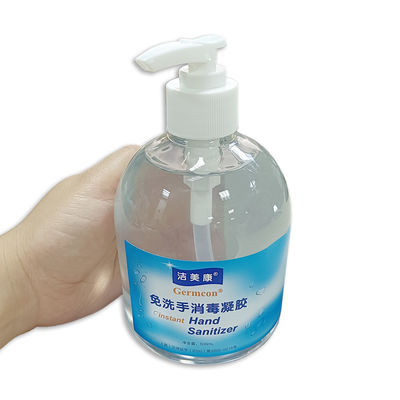 ভিটামিন ই 75% অ্যালকোহল জীবাণুমুক্ত করে 500mL হ্যান্ড স্যানিটাইজার ময়শ্চারাইজিং