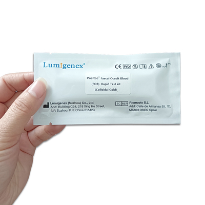 Lumigenex PocRoc FOB Rapid Test Kit Colloidal Gold CE সার্টিফিকেটযুক্ত