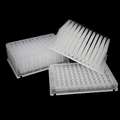 0.5ml 96 ওয়েল কনিক্যাল বটম কিংফিশার প্লাস্টিক ইলুশন প্লেট