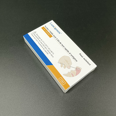 ফ্রান্সে SARS-CoV2 এর জন্য একক প্যাকেজ স্ব-পরীক্ষা অ্যান্টিজেন র‌্যাপিড টেস্ট কিট