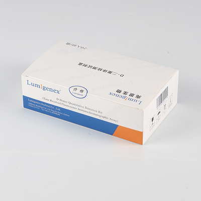 ISO13485 POC টেস্ট কিট, পুরো রক্তের ডি-ডাইমার বায়োকেমিস্ট্রি কিটস