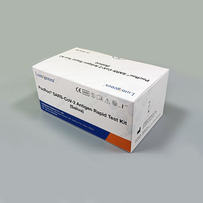 SARS-CoV-2 এর জন্য মেডিকেল ডায়াগনস্টিক স্যালিভা অ্যান্টিজেন র‌্যাপিড টেস্ট কিট 25 পিস